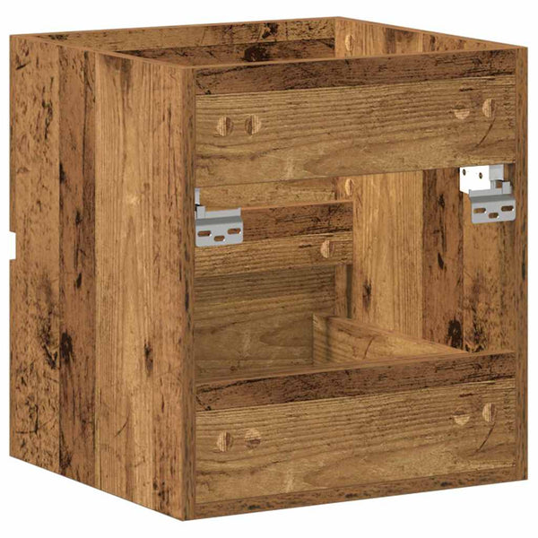 Waschbeckenunterschrank Altholz 41x38.5x45cm