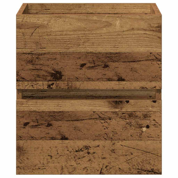 Waschbeckenunterschrank Altholz 41x38.5x45cm
