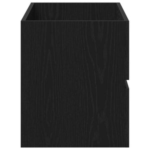 Spülbeckenschrank Schwarz Eiche 80cm
