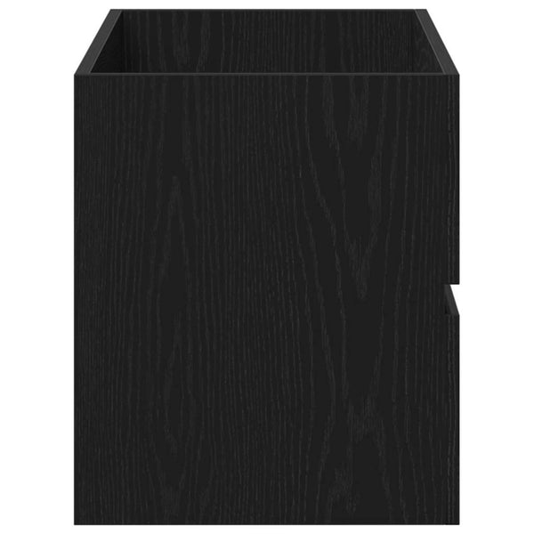 Spülbeckenschrank Schwarz Eiche 80cm