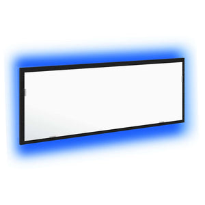 LED-Badezimmerspiegel Eichen-Optik 100cm