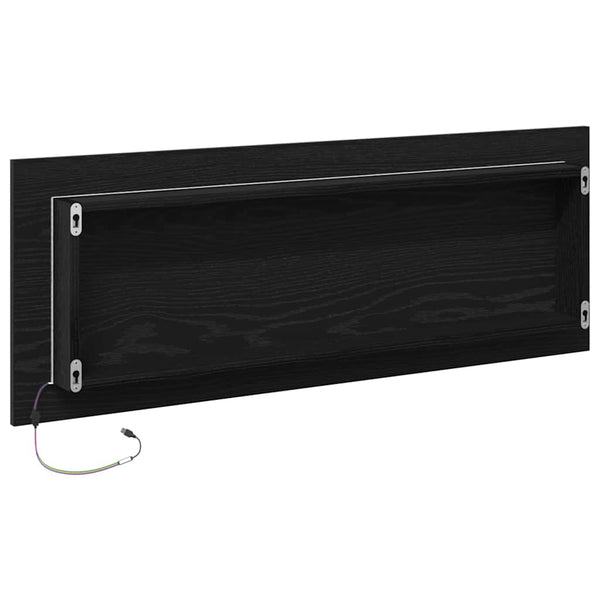LED-Badezimmerspiegel Eichen-Optik 100cm