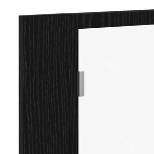 Badezimmerspiegelschrank Schwarz Eiche 60cm