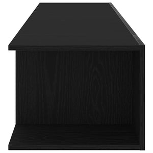 TV-Schrank Schwarz Eichen-Optik 135 cm