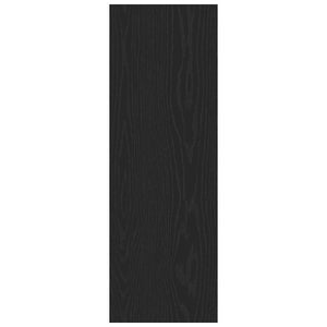 Wand TV-Schrank 2er Set Schwarz Eiche