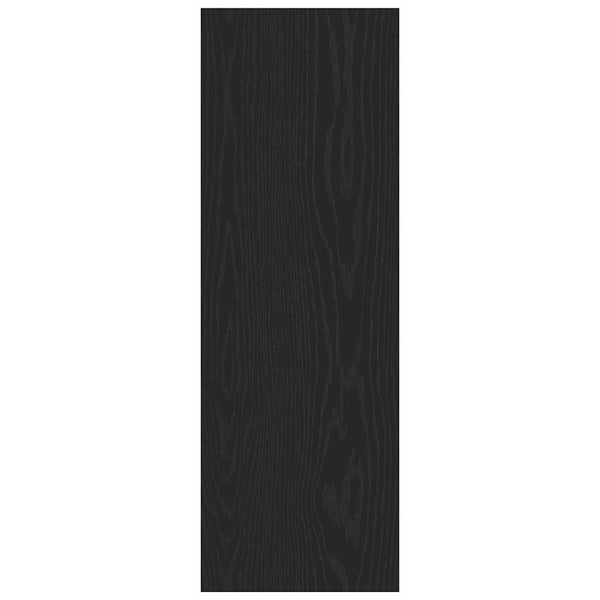 Wand TV-Schrank 2er Set Schwarz Eiche
