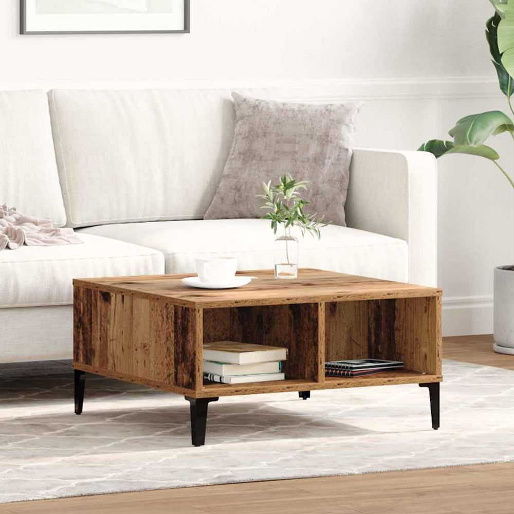 Couchtisch Altholz 60x60 cm