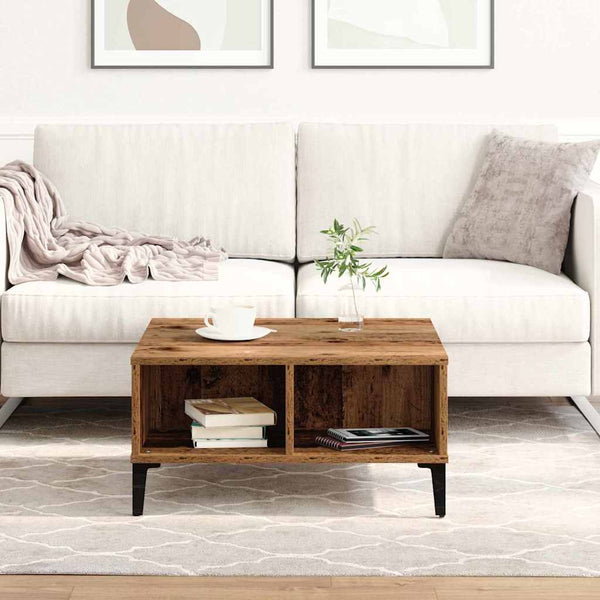 Couchtisch Altholz 60x60 cm