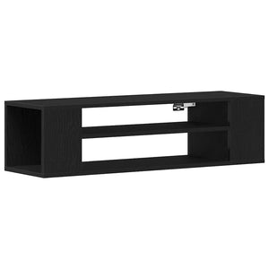 TV-Schrank Schwarz Eichen-Optik 100 cm