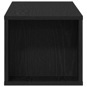TV-Schrank Schwarz Eichen-Optik 100 cm