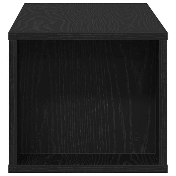 TV-Schrank Schwarz Eichen-Optik 100 cm