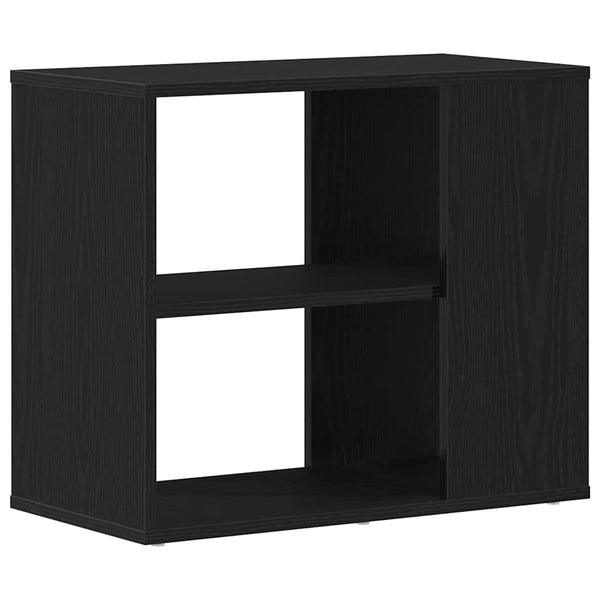 Schwarzes Sideboard Eichenoptik 60cm