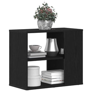 Schwarzes Sideboard Eichenoptik 60cm