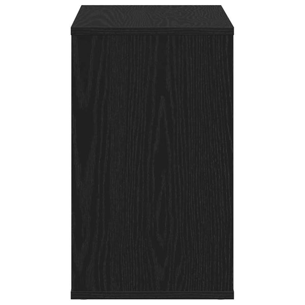Schwarzes Sideboard Eichenoptik 60cm