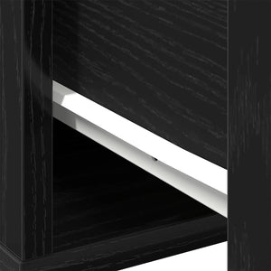 Couchtisch Schwarz Eichenoptik 60x60 cm