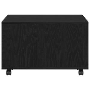 Couchtisch Schwarz Eichenoptik 60x60 cm
