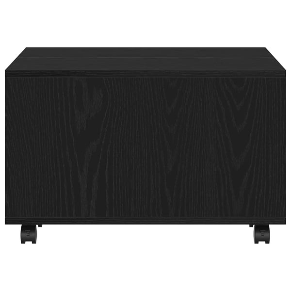 Couchtisch Schwarz Eichenoptik 60x60 cm