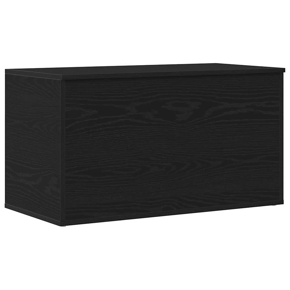 Aufbewahrungsbox Schwarz Eichenoptik 84 cm