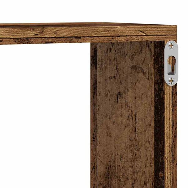 Wandregale 2er Set Altholz 80cm