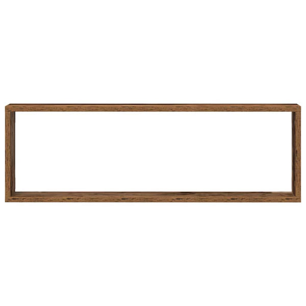 Wandregale 2er Set Altholz 80cm