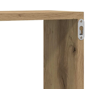 Wandregale Eiche 80cm, 2er Set