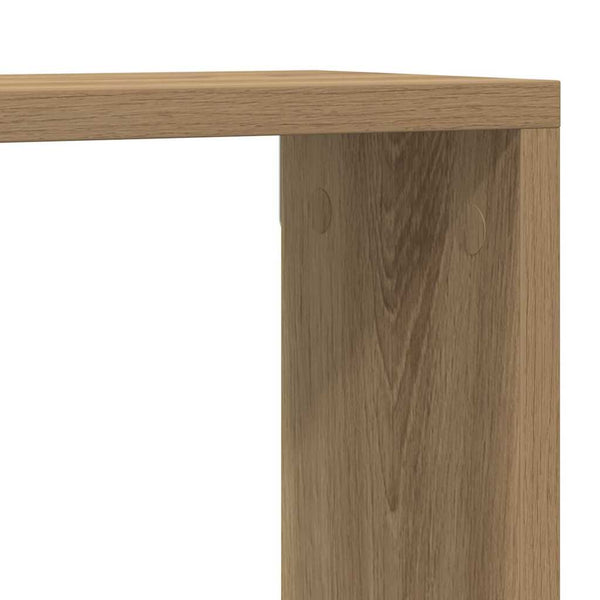 Wandregale Eiche 4er Set 80cm