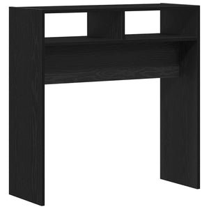 Konsolentisch Schwarz Eichenoptik 78cm