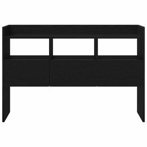 Schwarzes Sideboard Eichen-Optik 105 cm