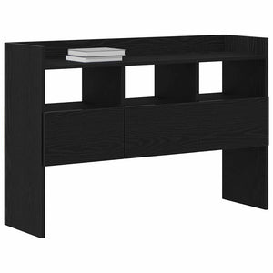 Schwarzes Sideboard Eichen-Optik 105 cm