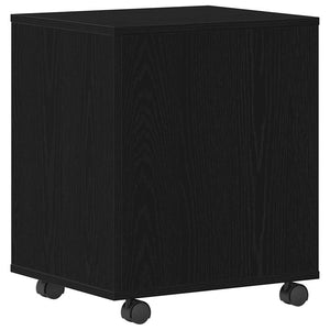 Rollschrank Schwarz Eichenoptik 45x38x54cm
