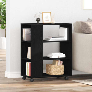 Aufbewahrungsschrank Schwarz Eichen-Optik 60x35x75cm