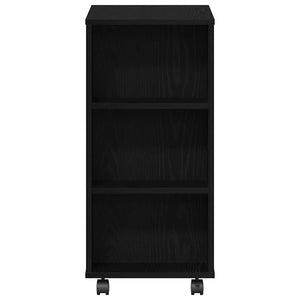 Aufbewahrungsschrank Schwarz Eichen-Optik 60x35x75cm