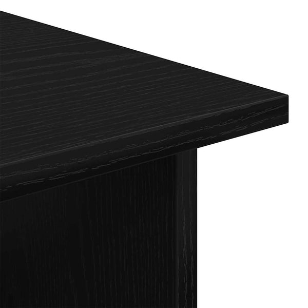Rollschrank Schwarz Eichenoptik 60x45x55cm