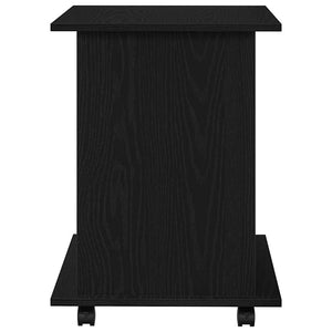 Rollschrank Schwarz Eichenoptik 60x45x55cm