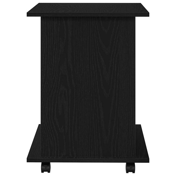 Rollschrank Schwarz Eichenoptik 60x45x55cm