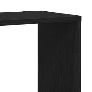 Wandmontiertes TV-Schrankset Schwarz Eiche 80cm