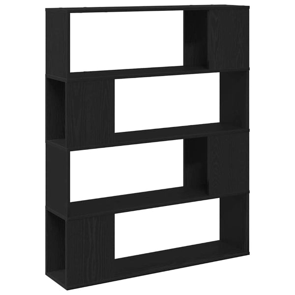 TV-Schrank Set Schwarz Eiche Optik