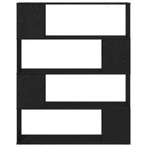 TV-Schrank Set Schwarz Eiche Optik