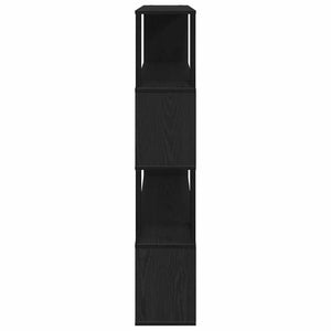 TV-Schrank Set Schwarz Eiche Optik