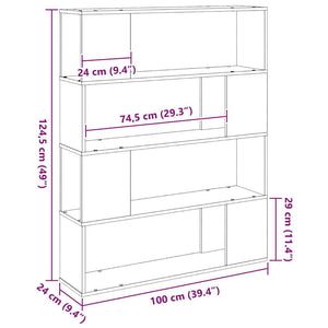TV-Schrank Set Schwarz Eiche Optik
