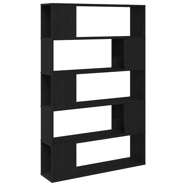 TV-Schrank Set Schwarz Eichen-Optik Wandmontage