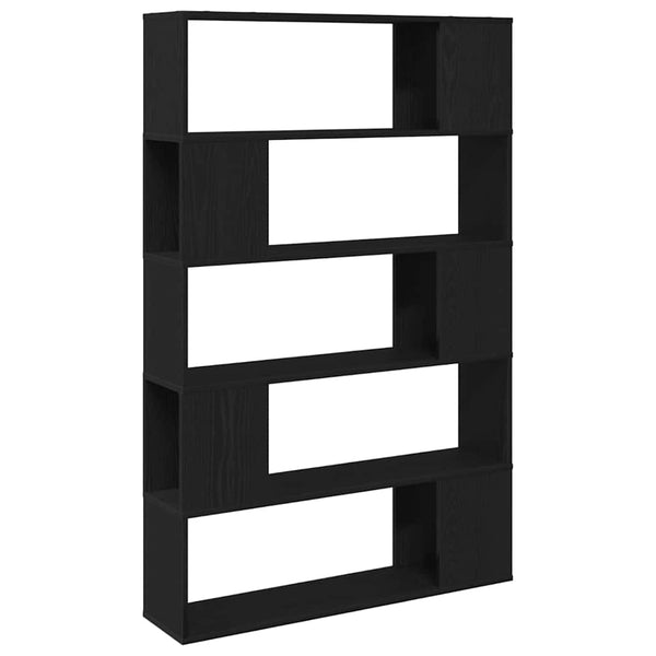 TV-Schrank Set Schwarz Eichen-Optik Wandmontage