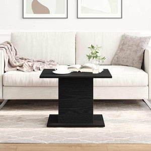 Couchtisch Schwarz Eichenoptik 55,5 cm