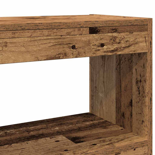 Bücherregal Altholz, 100x30x72 cm