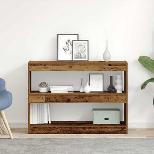Bücherregal Altholz, 100x30x72 cm