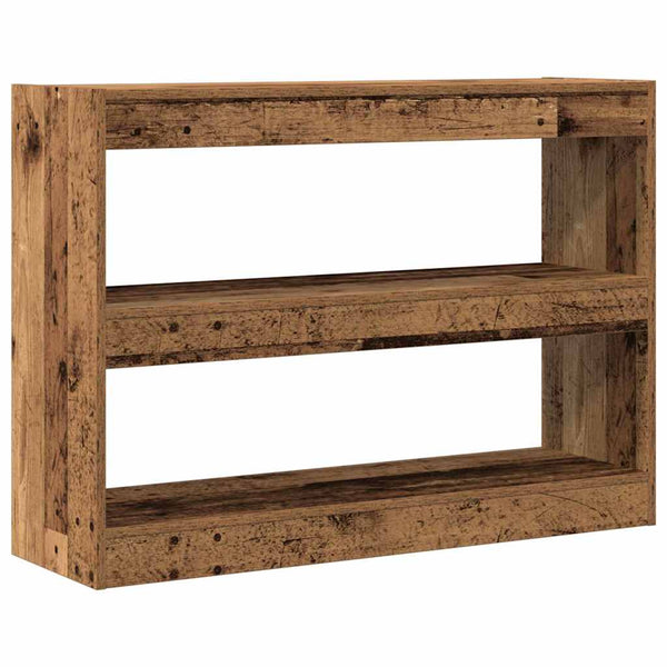 Bücherregal Altholz, 100x30x72 cm
