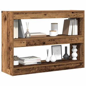 Bücherregal Altholz, 100x30x72 cm