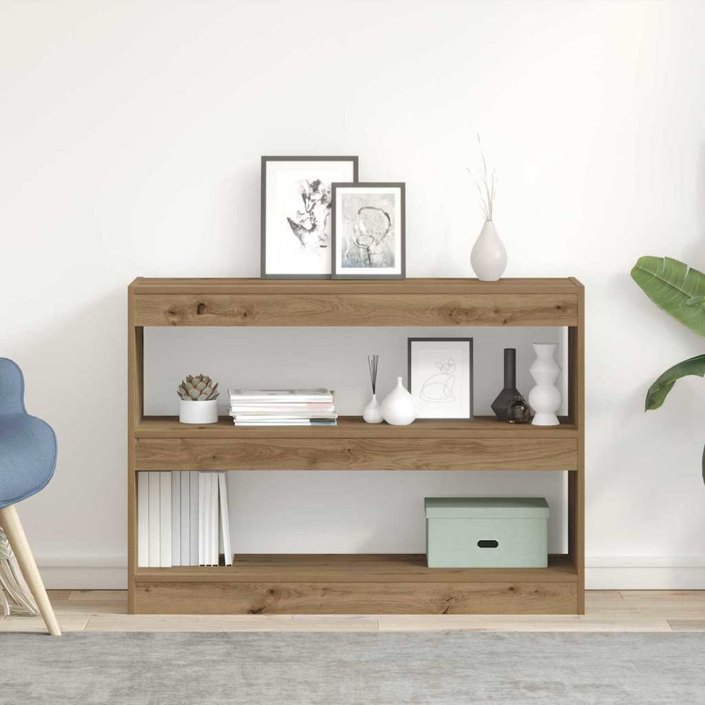 Bücherregal Artisan Eiche 100x30x72cm
