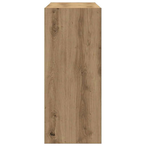 vidaXL Bibliothèque chêne artisan 100 x 30 x 72 cm, bois d'ingénierie