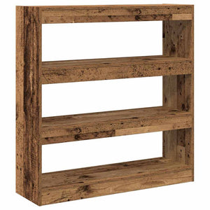 Bücherregal Altholz 100x30x103 cm